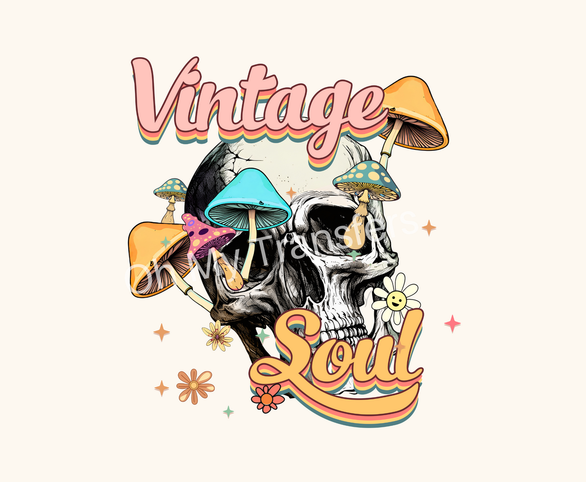 Vintage Soul UV DTF 7cmx7cm