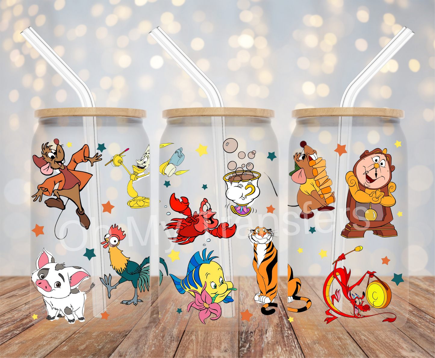 Cartoon Mix UV DTF Cup Wrap