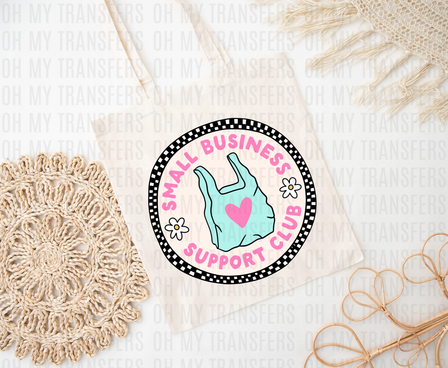 Small Business Support Club DTF Heat Transfer