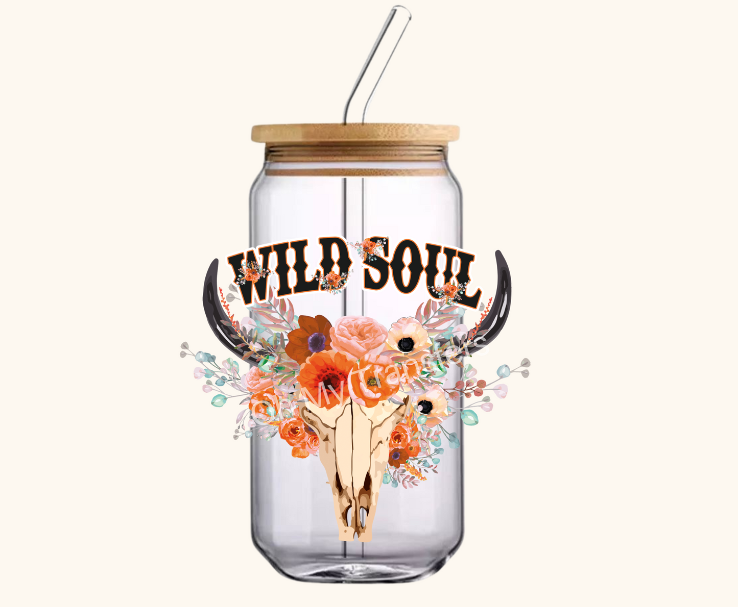 Wild Soul 4.5" UV DTF Decal
