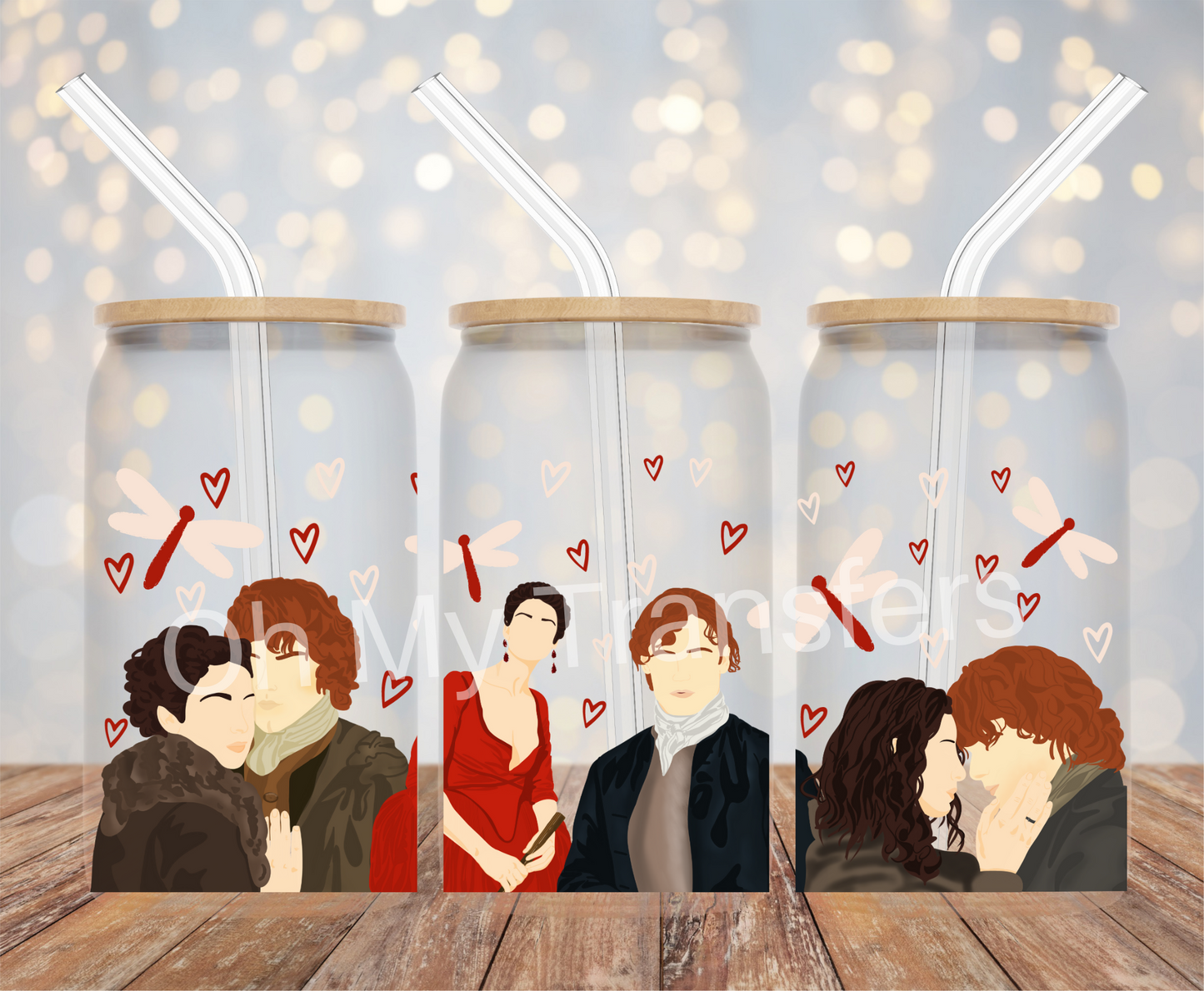 Outlander 1 UV DTF Cup Wrap