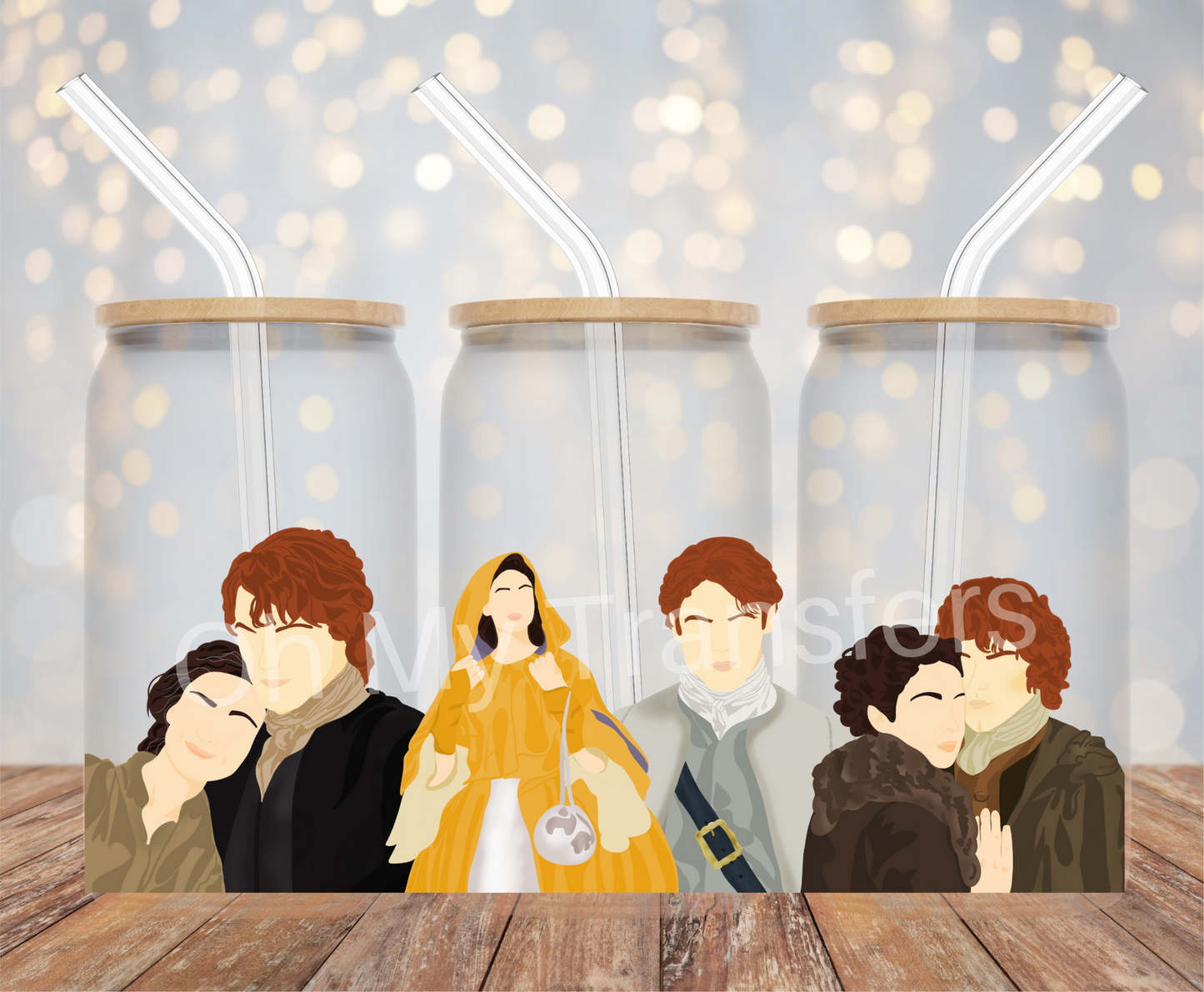 Outlander 3 UV DTF Cup Wrap