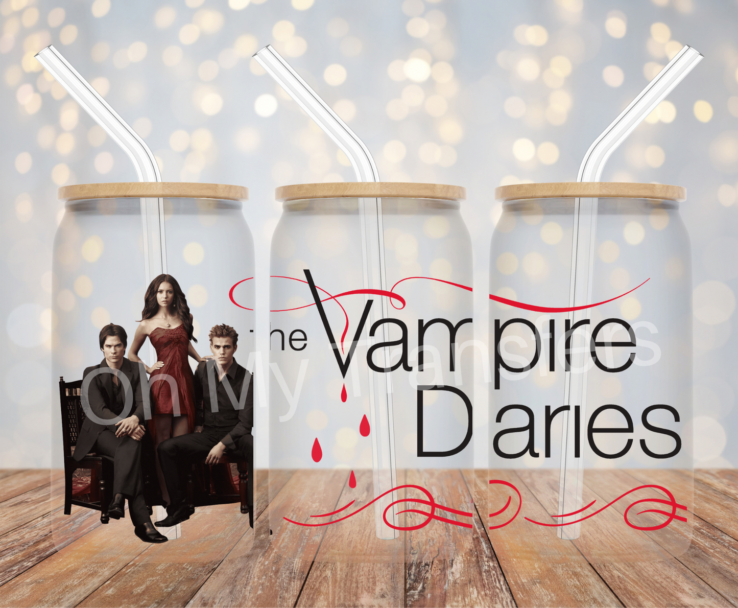 Vampire Diaries UV DTF Wrap