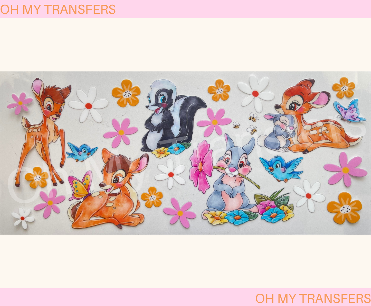 Bambi & Friends UV DTF Wrap