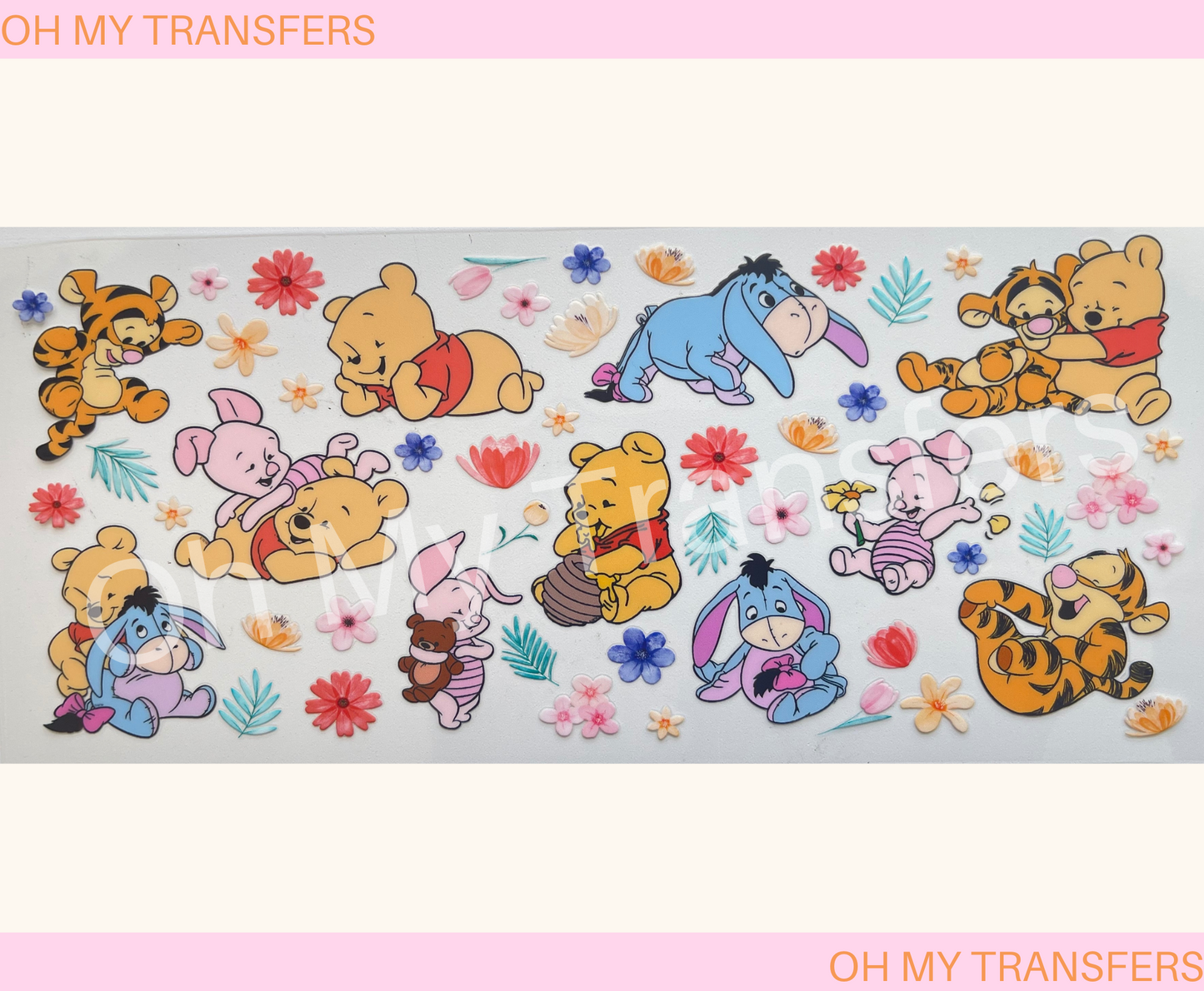 Winnie & Friends Mix Up UV DTF Wrap