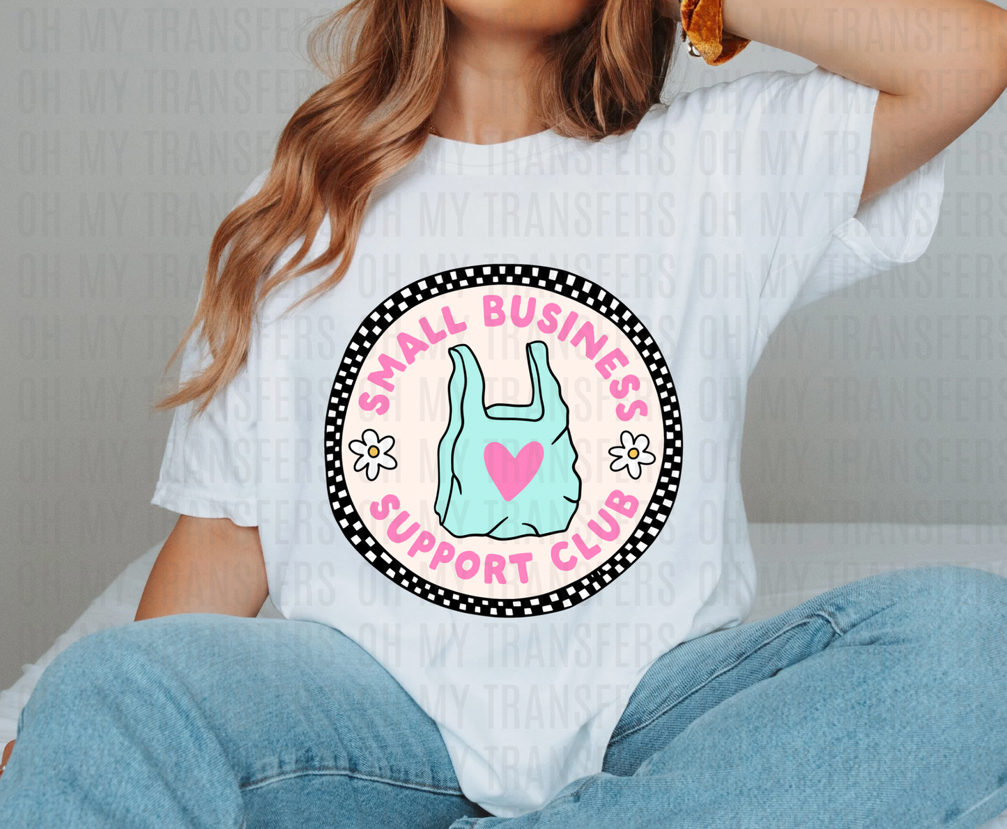 Small Business Support Club DTF Heat Transfer