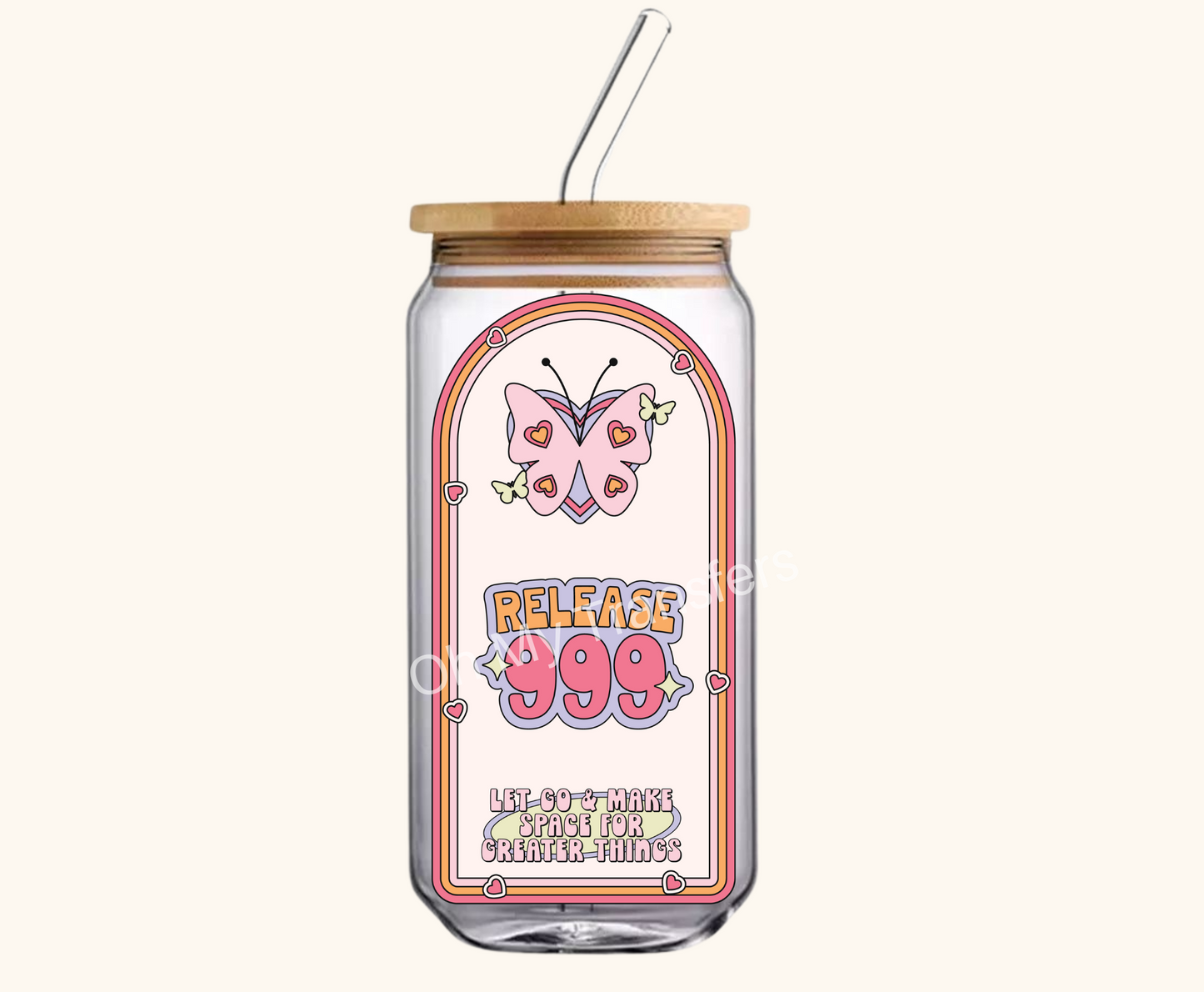 Angel Number 999 Release 4" UV DTF Decal