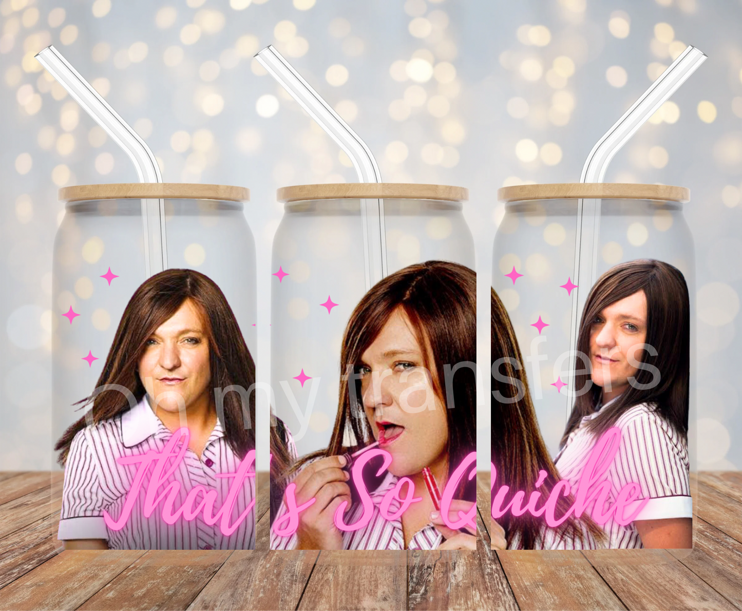 Jamie PSG That’s So Quiche UV DTF Cup Wrap