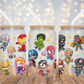 Hero Cartoon Mix UV DTF Cup Wrap