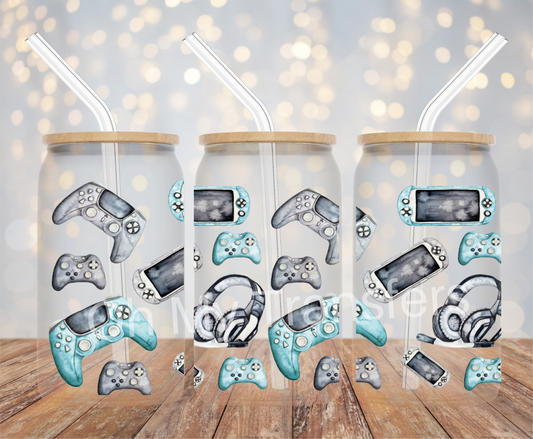 Gaming Consoles UV DTF Cup Wrap