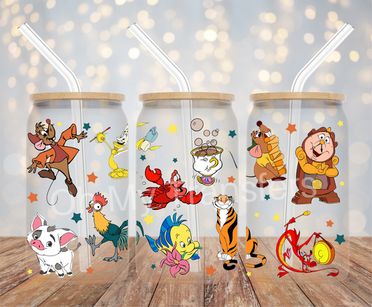 Cartoon Mix  UV DTF Cup Wrap