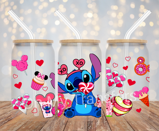 Experiment 626 Heart Ears UV DTF Cup Wrap