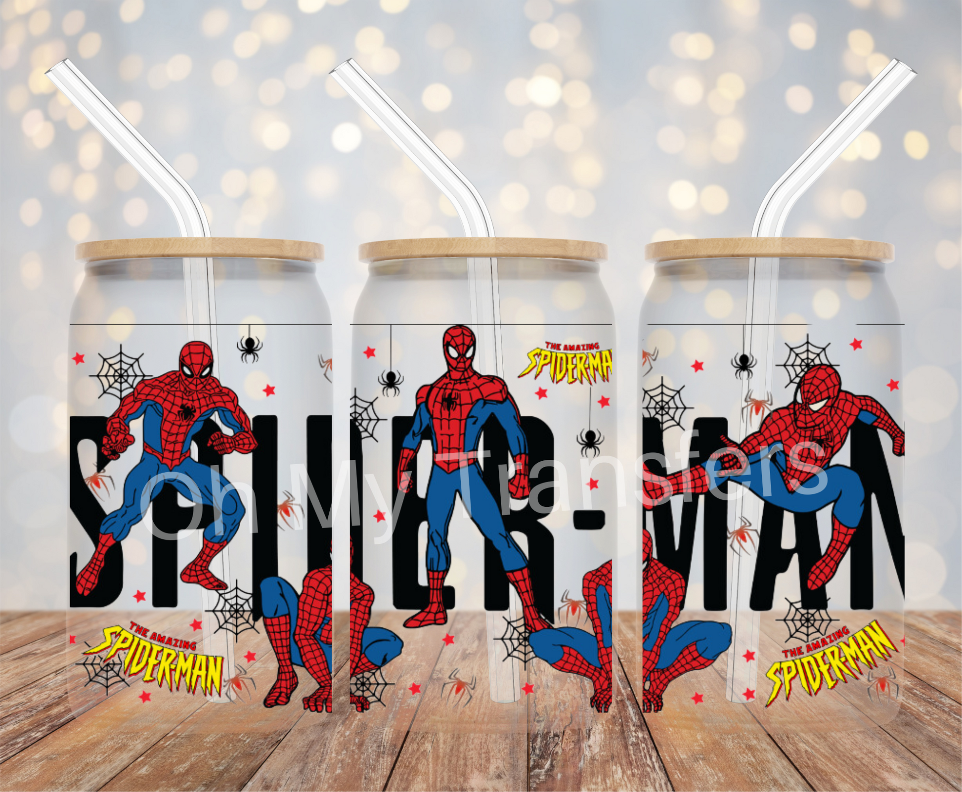 Spider Man Marvel- UV DTF Wrap 16 oz – craftmommy