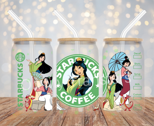 Mulan UV DTF Cup Wrap