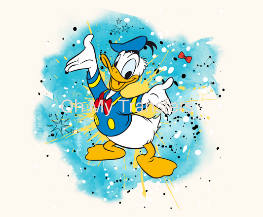 Donald 4.5" UV DTF Decal