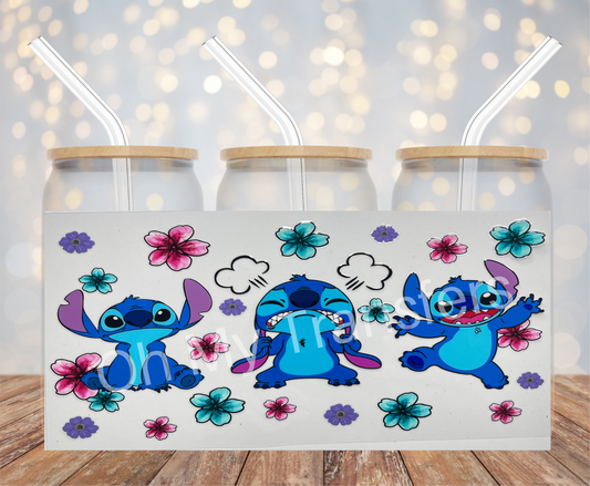 Experiment 626 Flowers UV DTF Cup Wrap