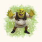 Shrek 4.5" UV DTF Decal