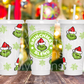 Xmas Cartoon Blend 24oz UV DTF Wrap