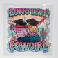 Long Live Cowgirl UV DTF Decal 7cmx7cm