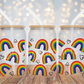 Rainbow UV DTF Cup Wrap