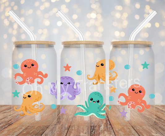 Octopus UV DTF Cup Wrap