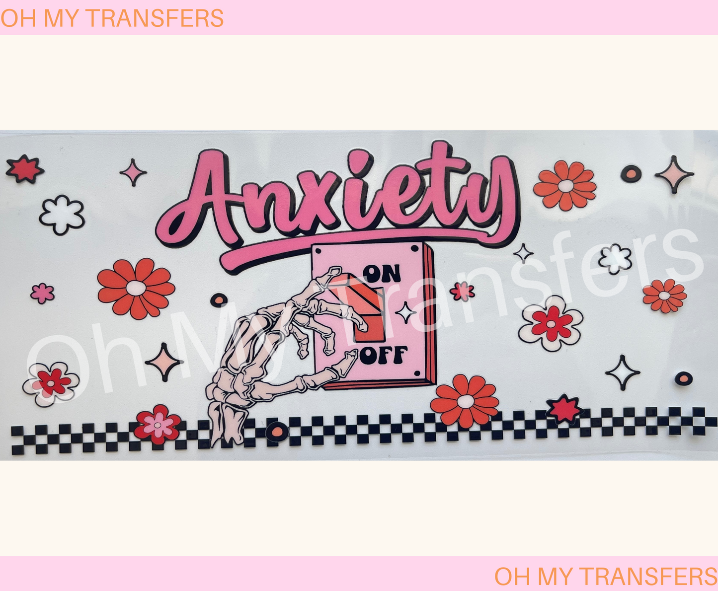 Anxiety Switch UV DTF Wrap