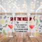 Shut The Hell Up (Cocktail Recipe) UV DTF Wrap