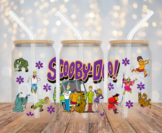 Scooby-Doo UV DTF Cup Wrap