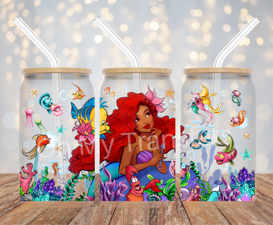 Mermaid New UV DTF Cup Wrap