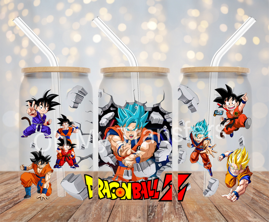 Dragon Ball Z 1 UV DTF Cup Wrap