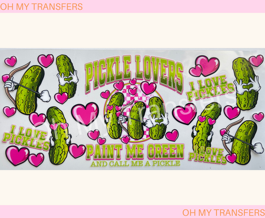 Pickle Lovers UV DTF Wrap