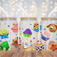 Toy Cartoon Cupcakes UV DTF Cup Wrap