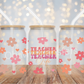 Teacher Flower UV DTF Cup Wrap