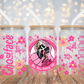 Ghostface Pink Butterfly UV DTF Cup Wrap