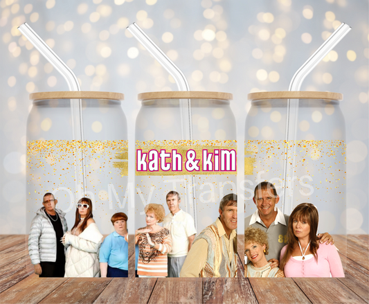 Kath & Kim 2 UV DTF Cup Wrap