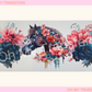 Floral Horse UV DTF Wrap