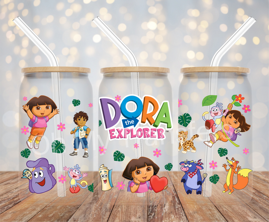 Dora UV DTF Cup Wrap