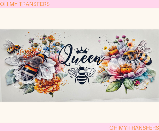 Queen Bee UV DTF Wrap