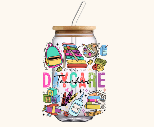 Daycare Teacher 4" UV DTF Decal