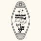 Behind Every Bad B Is A Car Seat UV DTF Decal