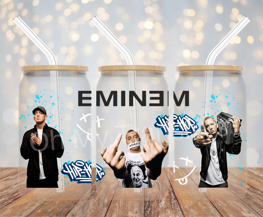 Eminem UV DTF Cup Wrap