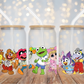 Puppets Cartoon UV DTF Cup Wrap
