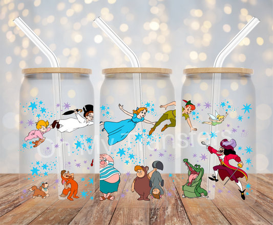 Kids Cartoon Fairy Twinkle Stars UV DTF Cup Wrap