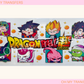 Dragon Ball Z 3 UV DTF Wrap