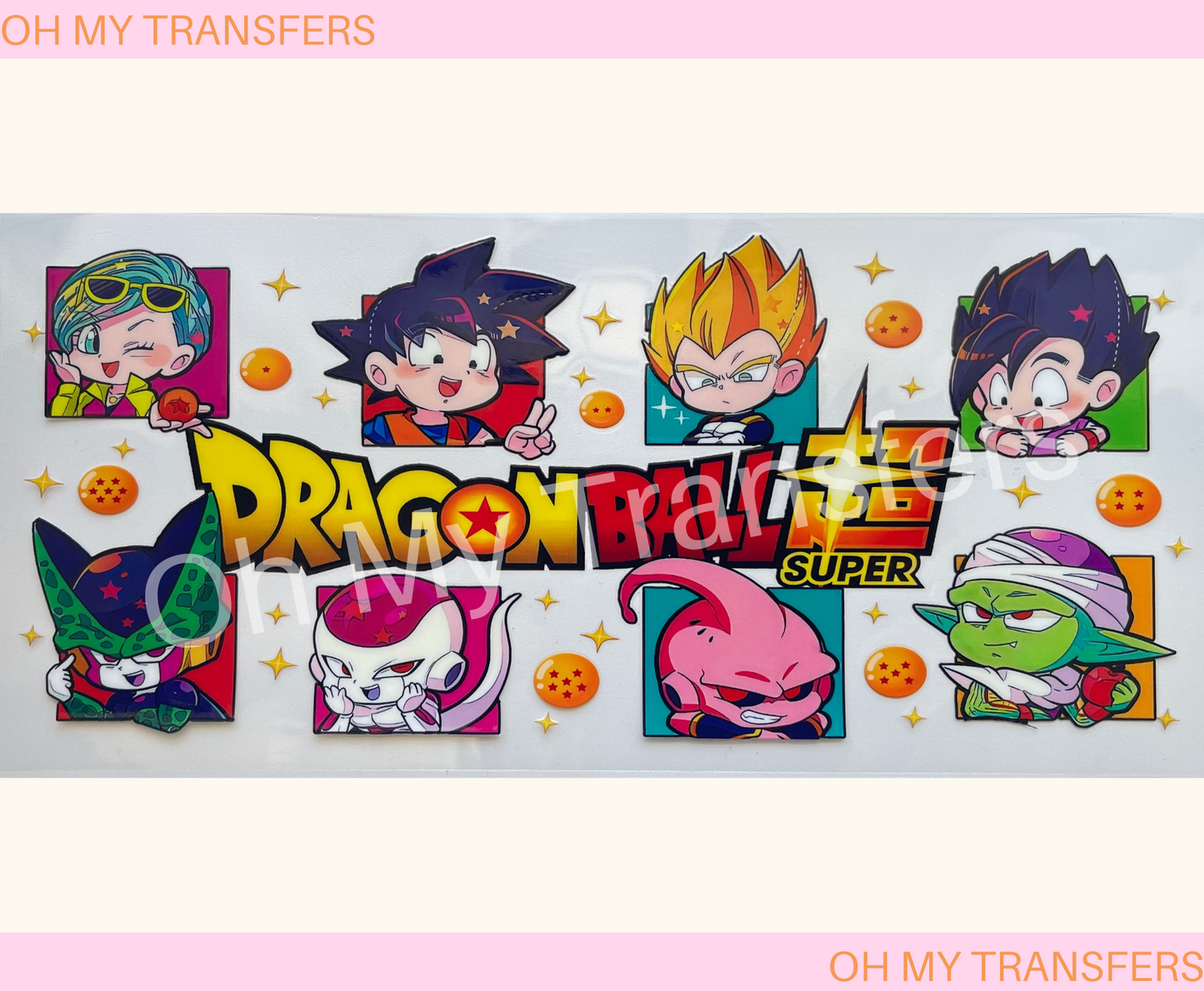 Dragon Ball Z 3 UV DTF Wrap