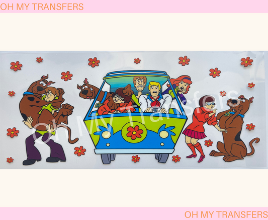 Scooby-Doo 2 UV DTF Wrap