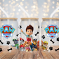 Dog Cartoon UV DTF Cup Wrap