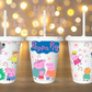 Peppa 16oz Cold Cup UV DTF Transfer