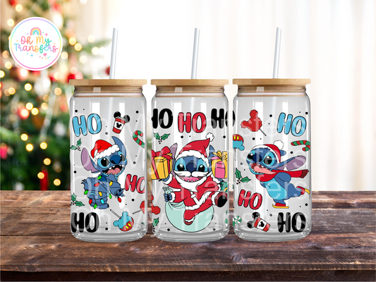 626 Ho Ho Ho UV DTF Cup Wrap