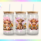 Baby Highland Cows UV DTF Cup Wrap